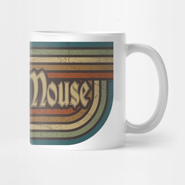 Modest Mouse Vintage Stripes by paintallday